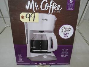 lot 99 image: Mr. Coffee 12 Cup Coffee Maker