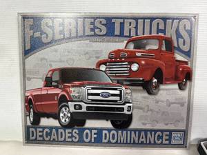 Ford F-Series Metal Sign 12x16 Inch
