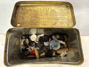 Vintage Stone Ordean Well Class Tine with Tax Stamp