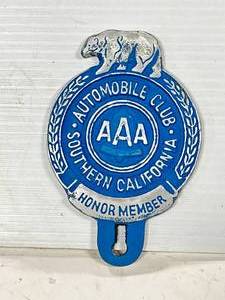 Aluminum Automobile Club Southern California 5 Inch Tall