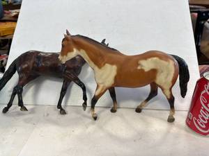Lot of 2 Vintage Breyer Horses