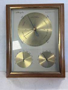 Vintage Airguide Weather Station Temp, Humidity, Barometer