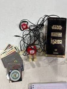 Star Wars Trilogy, M&M Headset, Sports Cards