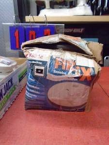 Box of smoke detectors. As shown.