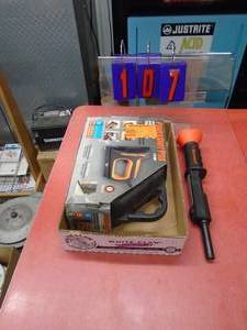 Power Shot Pro electric nailerstapler & ramset powder nailer. As shown.