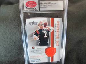 2002 Score QBC Materials BOOMER ESI...