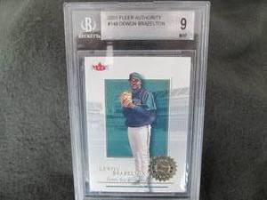 2001 Fleer Authority 2001 Dewon Br...
