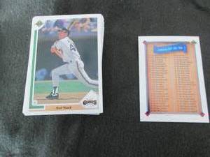1991 Upper Deck 100 Card Set...