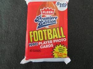 1993 Fleer Premier Edition Football...