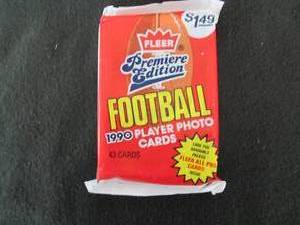 1993 Fleer Premier Edition Football...