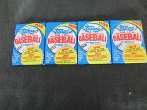 4- Topps 1989 MLB Baseball Cards 15...