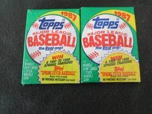 2- Topps 1987 MLB Baseball Cards 15...