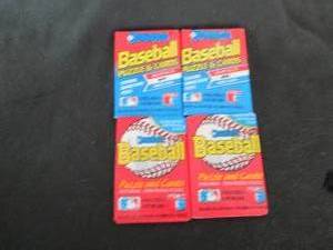 4- Donruss 2- 1988 & 2-1989 MLB Bas...