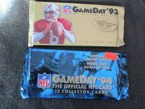 1993 & 1994 Fleer Game Day 12 Card ...