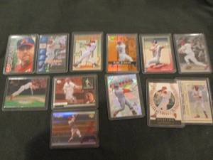 12 Assorted Mark McGwire Cards-doub...