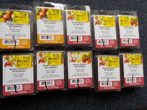 Better Homes and Gardens wax melts