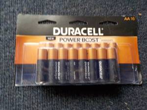 Duracell Power Boost 16 Ct Pkg AA B...