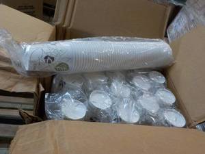 1000 pcs Dixie 8 oz Paper Hot Cups...