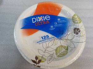 125 Dixie Ultra 10 116 Paper Plat...