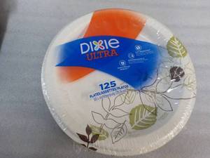 125 Dixie Ultra 10 116 Paper Plat...