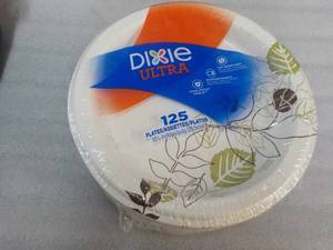 125 Dixie Ultra 10 116 Paper Plat...