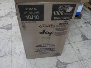 1000 pcs Dart 10 oz Hot or Cold Ins...