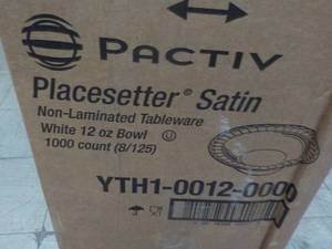 1000 ct Pacesetter Satin White 12 o...