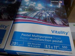 Vitality Xerox 5000 Sheets 8.5 x 11...