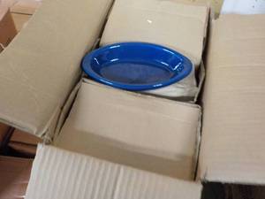 36 - 8 oz Cobalt Blue Casserole Dis...