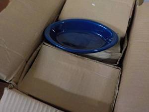36 - 8 oz Cobalt Blue Casserole Dis...