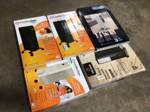 lot 23 image: Lot of assorted heaters Various models and conditions Items See Pictures