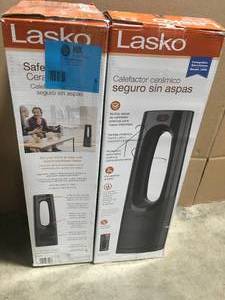 Lot of 2 Lasko Ceramic Heater open box customer return review pictures