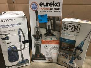 Lot of Assorted Vacuums various models and conditions customer returns See Pictures