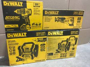Lot of assorted Dewalt Tools various models and conditions - review pictures open boxes customer returns
