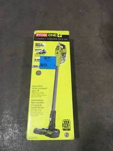 Ryobi one compact cordless stick vac open box customer return review pictures