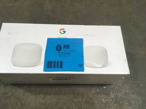 Google Nest Wifi - Mesh Router AC2200 and 2 Points with Google Assistant - 3 Pack new
