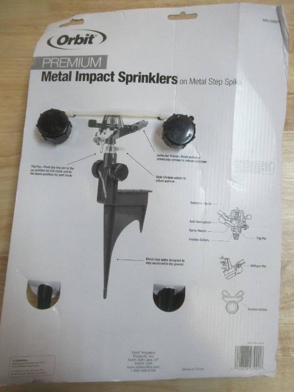 Orbit Zinc Green Partial-Circle and Full-Circle Sprinkler Head (2-Pack)
