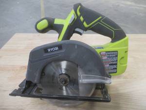 RYOBI ONE 18V Cordless 5.5 in. Circular Saw (Tool Only) With Blade