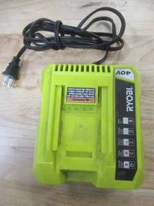 Ryobi OP401 40 Volt Lithium-Ion Battery Charger
