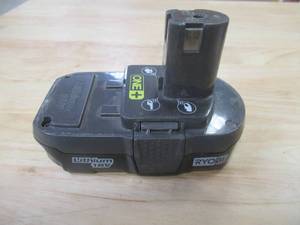 Ryobi P102 Genuine OEM 18V One Lithium Ion Compact Battery