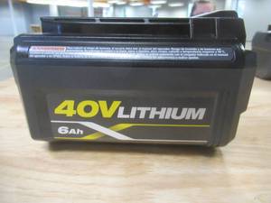 RYOBI 40-Volt 6.0 Ah High Capacity Lithium-Ion Battery