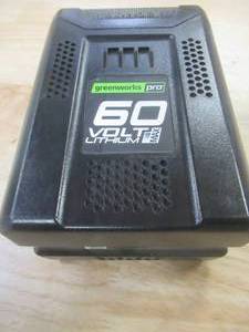 Greenworks Pro 60-Volt Max-Volt 2-Amp Hours Rechargeable Lithium Ion (Li-ion) Battery