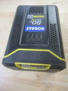 Kobalt 80-Volt Lithium Ion (Li-ion) Cordless Power Equipment Battery