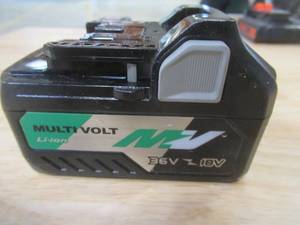 Metabo HPT MultiVolt Battery  36V18V, 2.5Ah5.0Ah, Lithium Ion, Slide Style