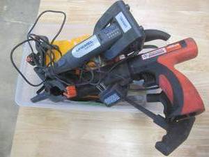 Small Bin of Misc Tools - SEE PHOTOS