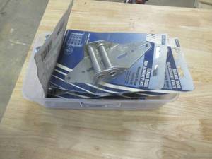 Small Bin of Gate Hinges - SEE PHOTOS