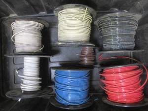 Bin of THHNTHWN Electrical Wire - Unknown Lengths