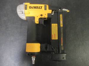DEWALT 18-Gauge Pneumatic Corded Brad Nailer, DWFP12233 - USED IN WAREHOUSE, Will Fire Sometimes and Sometimes Not - SOLD AS IS.