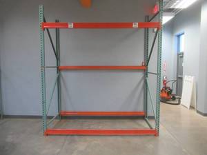8 Wide x 9.5 Tall x 42 in Deep Teardrop Pallet Racking System - MUST DISASSEMBLE YOURSELF