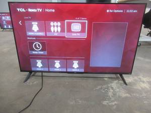 lot 13 image: TCL 43 Class 4-Series 4K UHD HDR Smart Roku TV  43S455